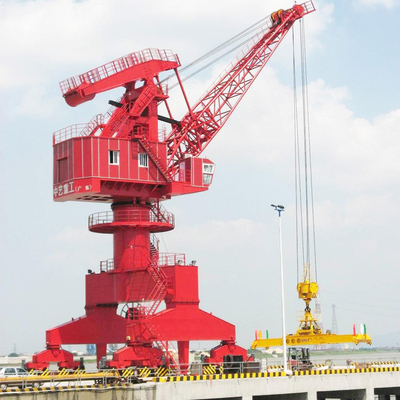 Popüler satış deniz kullanımı 360 derece 40 ton mobil liman portal vinci