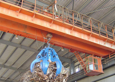 Hidrolik Kepçe Gezer Vinç 5 Ton Çift Kirişli Elektrikli Motor Tahrikli