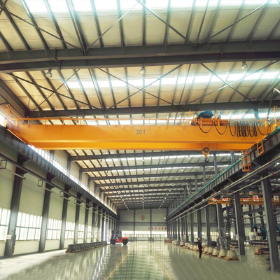 Çift Kirişli Köprü Vinç Kanca Üstü Çalışan Elektrikli 220v / 380v