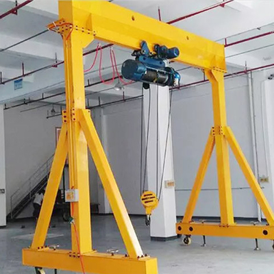 Kaldırma ile Hafif Hizmet Elektrikli Portal Vinç Taşınabilir Alüminyum