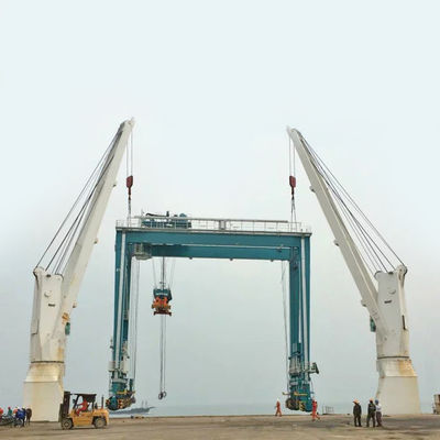 Çift Kirişli Konteyner Liman Vinci RTG Model 35 Ton Tersane 35m