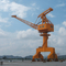 Ağır Hizmet Tipi Mobil Liman Deniz Seviyesi Luffing Konteyner Portal Vinci