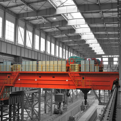 Çift Kirişli Köprü Vinç Elektrikli Araba 25ton Çift Hızlı 31m