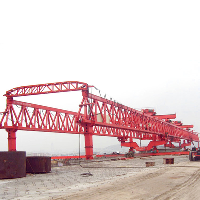 Otoyol İçin 100Ton Kirişli Fırlatıcı Vinç Demiryolu Binası Kullanımı 5m / Dak