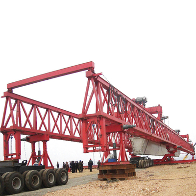 Otoyol İçin 100Ton Kirişli Fırlatıcı Vinç Demiryolu Binası Kullanımı 5m / Dak