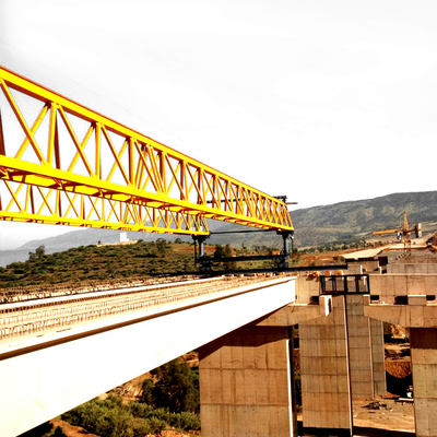 Otoyol İçin 100Ton Kirişli Fırlatıcı Vinç Demiryolu Binası Kullanımı 5m / Dak