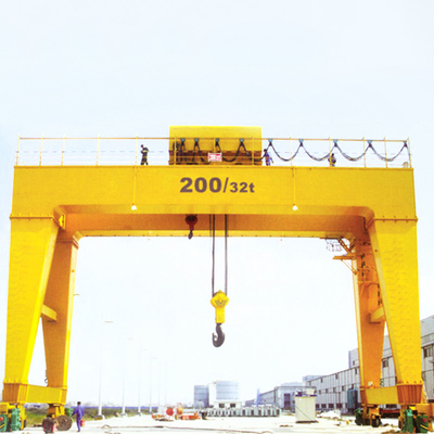 Özel Çifte Girder Gantry Crane 10t 20t 30t 50t Dış mekan için