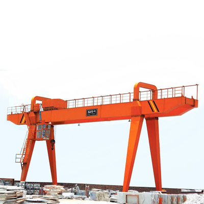 Özel Çifte Girder Gantry Crane 10t 20t 30t 50t Dış mekan için