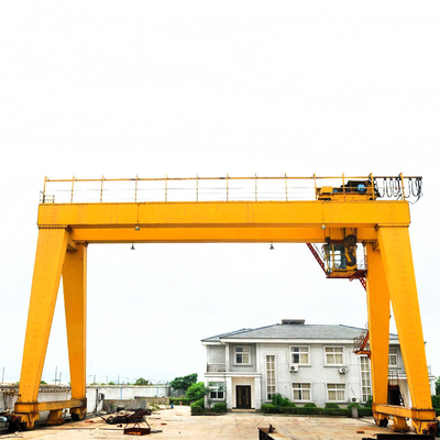 550KN Çifte Girder Gantry Crane Top Running Box Frame Trolley ile