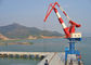 Dört Bağlantı Tipi Liman Portal Vinç Açık Deniz Kaideli Mobil Konteyner Vinci