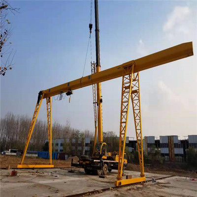 5 Ton Tek Kirişli Depo Konsol Portal Vinç